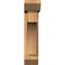 Ekena Millwork Westlake Slat Smooth Bracket w/ Offset Brace, Western Red Cedar, 5 1/2"W x 20"D x 24"H BKT0604X20X24WTL06SWR - alternate 2